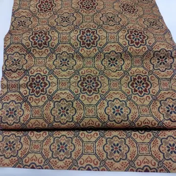 나고야 오비 촉강 문양 오리엔탈 새상품급