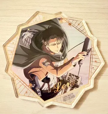 진격의 거인 리바이 기억으로의 진격 아크릴 코스터