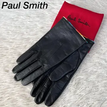 [ 미사용 새상품 ] 폴스미스 아티스트 스트라이프 파이핑 가죽 그로브