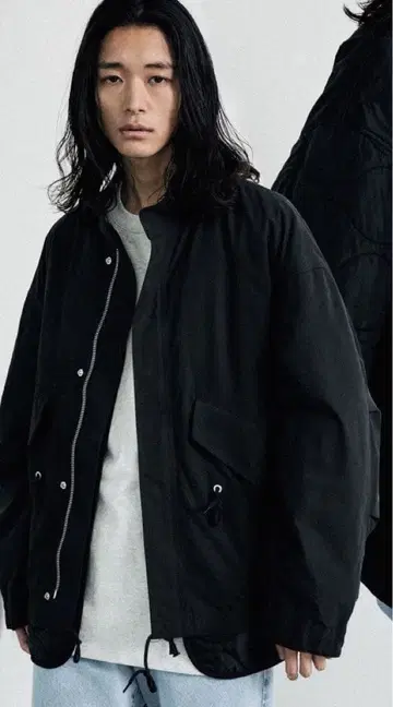 LAYERED MILITARY BLOUSON M 사이즈