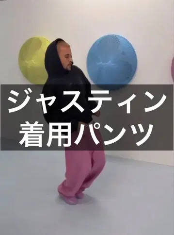 저스틴 비버 착용 모델 skylrk 팬츠