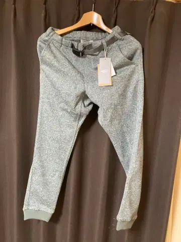 그라미치 플리스 팬츠 빔즈 보이 프리 사이즈 그레이