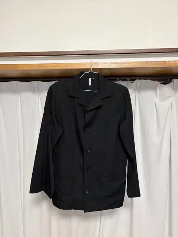 Y's 블랙 싱글 라이더 자켓