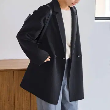 새상품 FRAMeWORK 해밀턴 리버 테일러드 코트 블랙