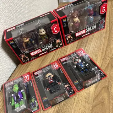 마블 베어브릭 5종 세트