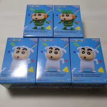 짱구는 못말려(크레용 신짱) 칸담 로보 시로짱구 5체 세트