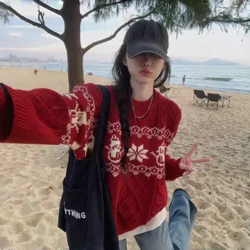 푹신푹신 니트 겨울 나들이 모임 데이트에 최적