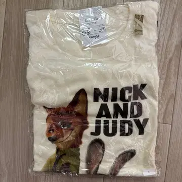 닉과 주디 T셔츠 L 사이즈 새상품