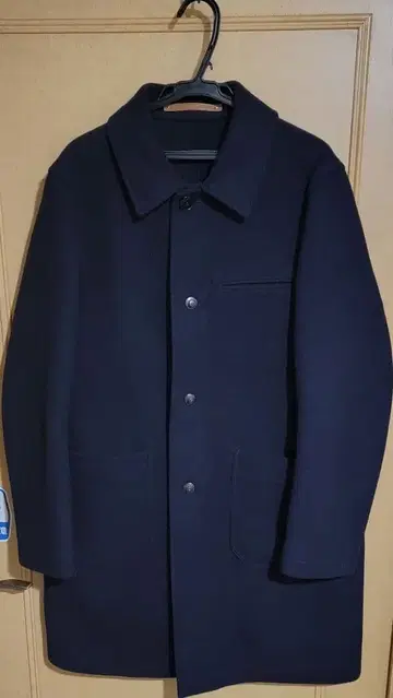 Scye BASICS 울 캐시미어 멜톤 엔지니어 코트