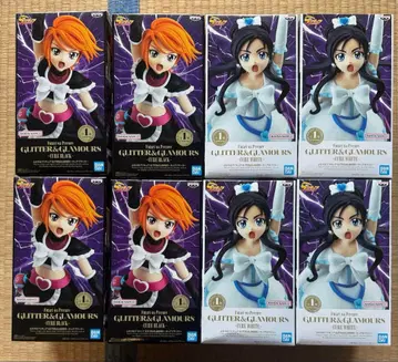 8점 피규어 묶음 판매 빛의 전사 프리큐어 큐어 블랙 큐어 화이트