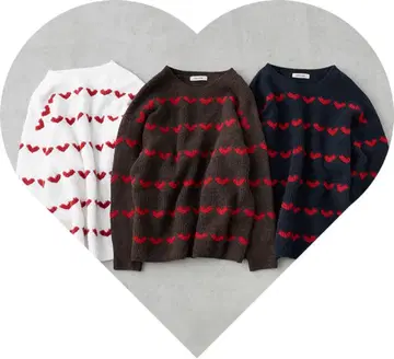 COCODEAL 하트 니트