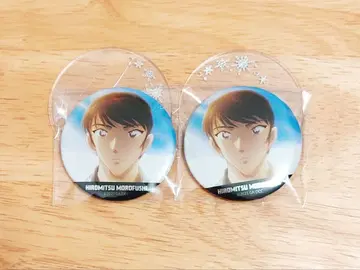 명탐정 코난  장면 사진 트레이딩 커버 포함 캔뱃지 모로후시 히로미츠