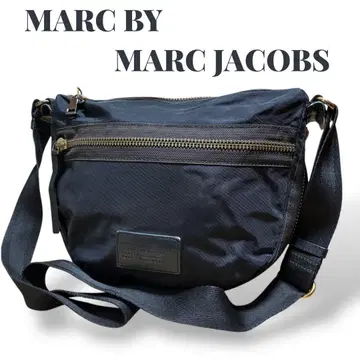 마크제이콥스 나일론 가죽 숄더 백 블랙