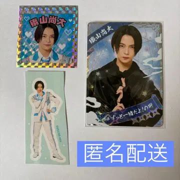 소년 닌자 오리야마 나오 닌 컬렉션 카드 닌 콜레 스티커 3종 세트