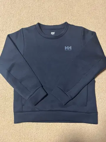 HELLY HANSEN 트레이닝복 맨투맨 블랙