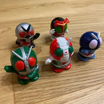 가면라이더 손가락 인형 미니 피규어 5개 세트 묶음 판매