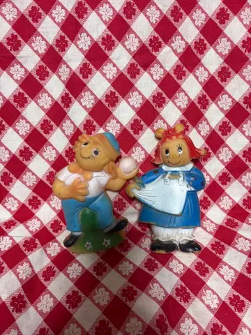 앤과 앤디의 소프트 비닐 인형