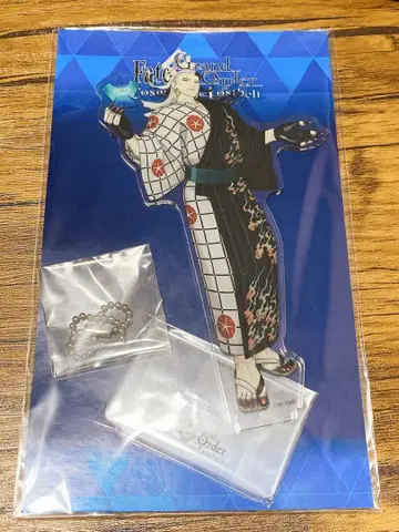 FGO 아크릴 스탠드 아시야 도만 나팔꽃 패턴 유카타