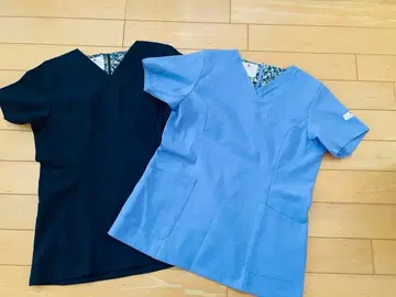 와코루 스크럽 의료용 상의 2세트 LL