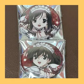 School Days 스쿨 데이즈 카페 가챠 캔뱃지 말 세계