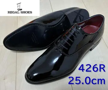새상품 REGAL 426R 플레인 토 에나멜 신발 25cm 리갈