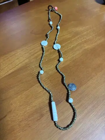 HENRY CUIR 롱 목걸이