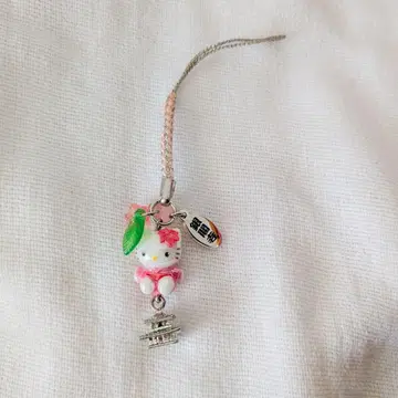 헬로키티 고토치 넨즈키 레어 긴카쿠지 교토 HelloKitty 스트랩