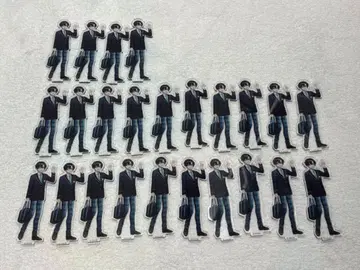 컬러풀 피치 모후 아크릴 스탠드 훼미리마트