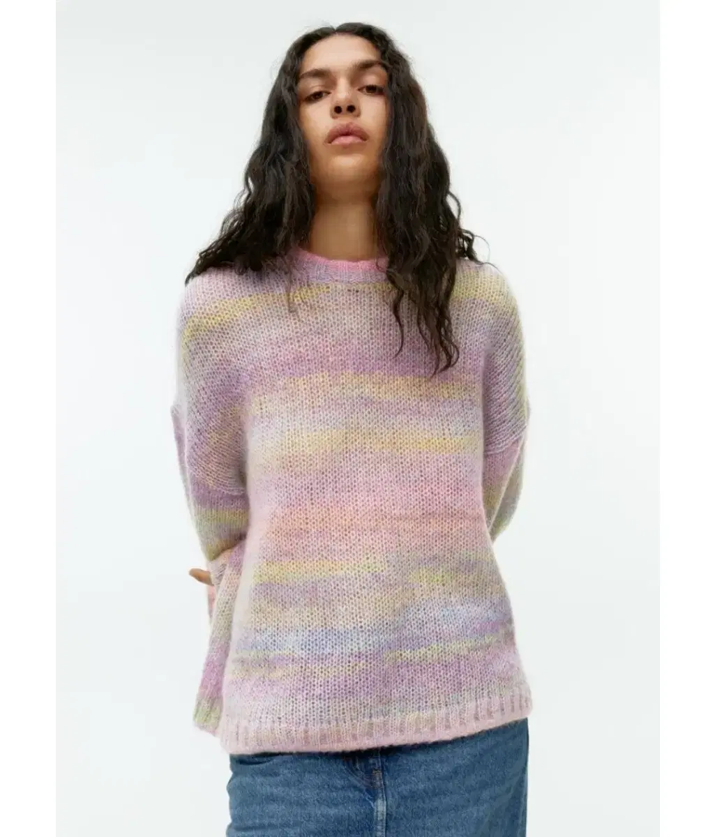 [New with tags] Arket Striped Mohair Blend Sweater