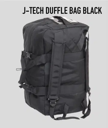 J-TECH DUFFLE BAG 더플백 백팩 블랙