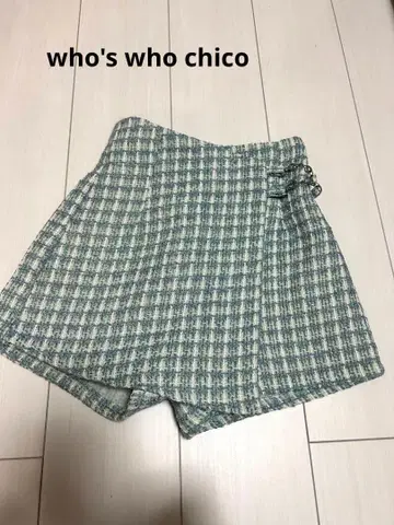 who's who chico 체인 랩 미니 치마바지