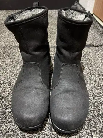 Mine Relux 블랙 숏부츠 버클 포함 23cm