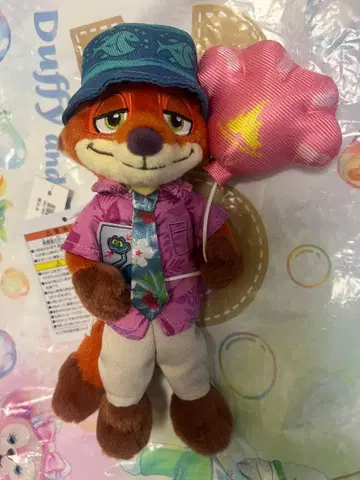 주토피아 닉 인형 배지 ZOOTOPIA 키링