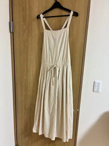 MashuRashu 린넨 코튼 롱 원피스 오버