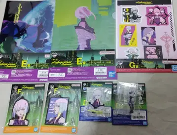 사이버 펑크 엣지러너즈 제일복권 루시 7종 세트 아크릴 스탠드