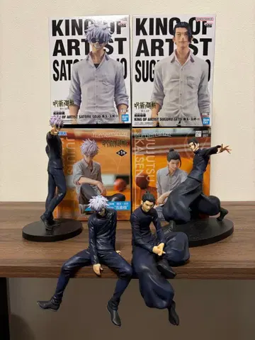 주술회전 피규어 고죠 사토루 게토 스구루 세트