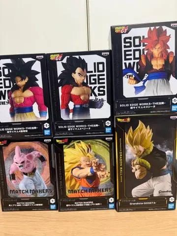 드래곤볼 피규어 6개 세트