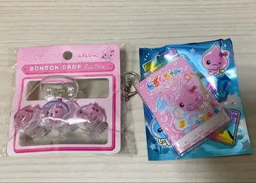BONBON DROP 헤어 클립 우루오이짱 물방울짱 미니북