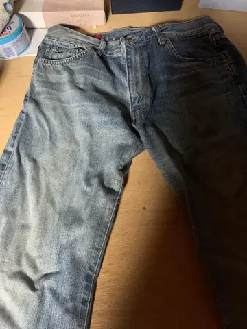 EDWIN 부츠컷 데님 청바지 L 사이즈 2점 세트