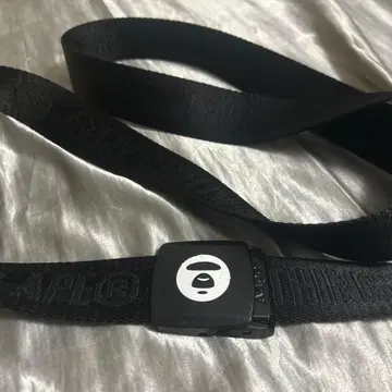 Aape 블랙 벨트