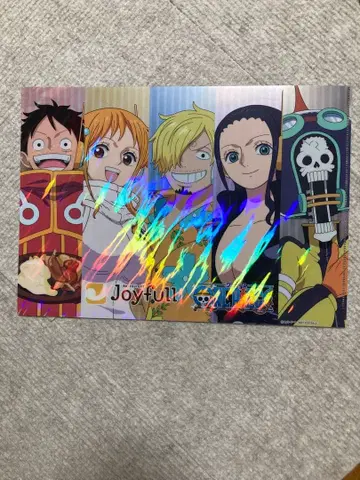 조이풀 원피스 캐릭터 클리어 파일 세트