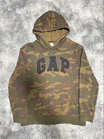GAP 카모플라쥬 후드 부착 후드티 L 사이즈