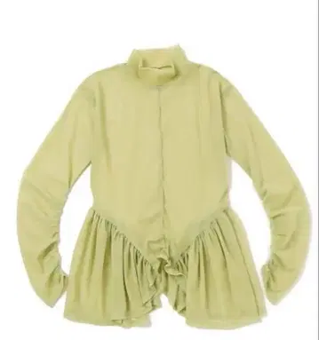 아치 개더 시스루 상의 poppy 아사기니뇨