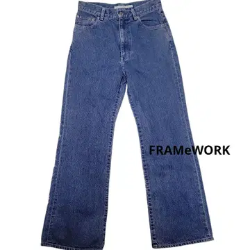 FRAMeWORK 프레임워크 스트레이트 데님 블루 36