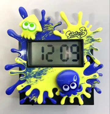 스플래툰 알람 시계 제일복권 B상 나와바리 배틀 사운드 클락