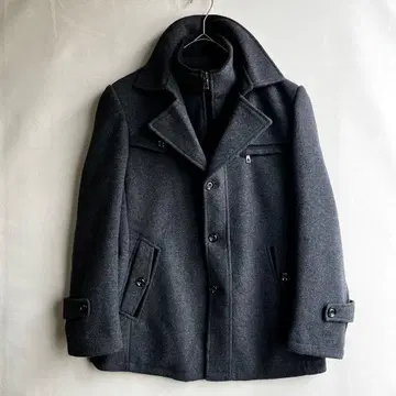 S/W99 남성용 울 자켓 페이크 레이어드 L 그레이 비즈니스