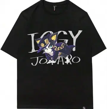 [ XL 사이즈 ] 새상품 죠죠의 기묘한 모험 이기 죠타로 T셔츠 블랙