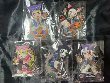 귀멸의 칼날 할로윈 아크릴 스탠드 탄지로 네즈코 미츠리 텐겐 카이가쿠