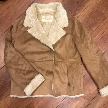 [ Another edition ] 무스탕 코트 베이지