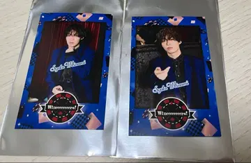 미나미 쇼타 폴라로이드풍 트레이딩 카드 2종 컴프 세트